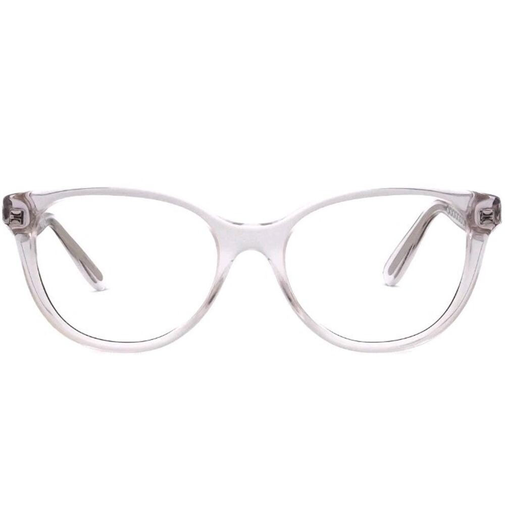 Coach Clear Eyeglasses HC 6177 5111 Crystal Rounded Cat Eye Frame 52 17 140 - Picture 4 of 15